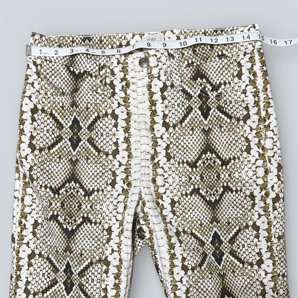 J. Crew Snakeskin Kickout Crop Pant - Picture 4 of 7